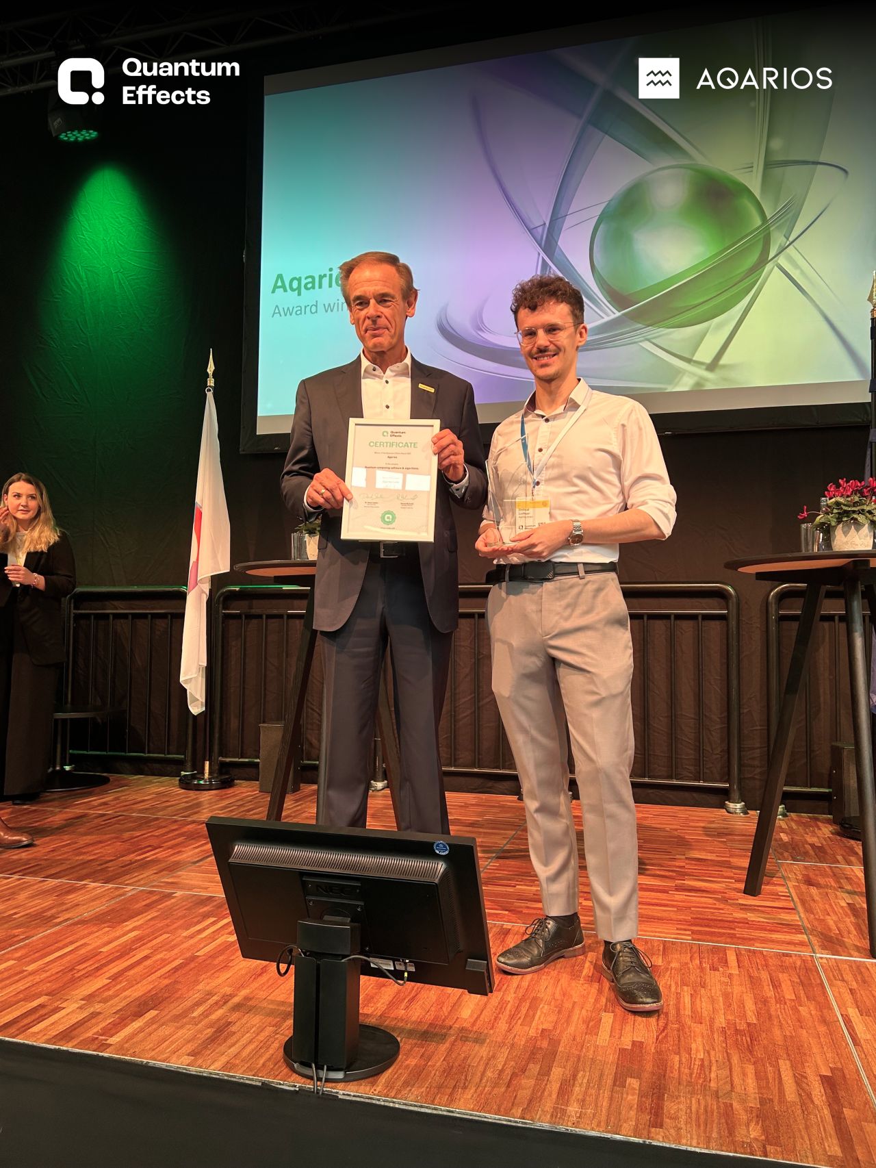 Award at Quantum Effects