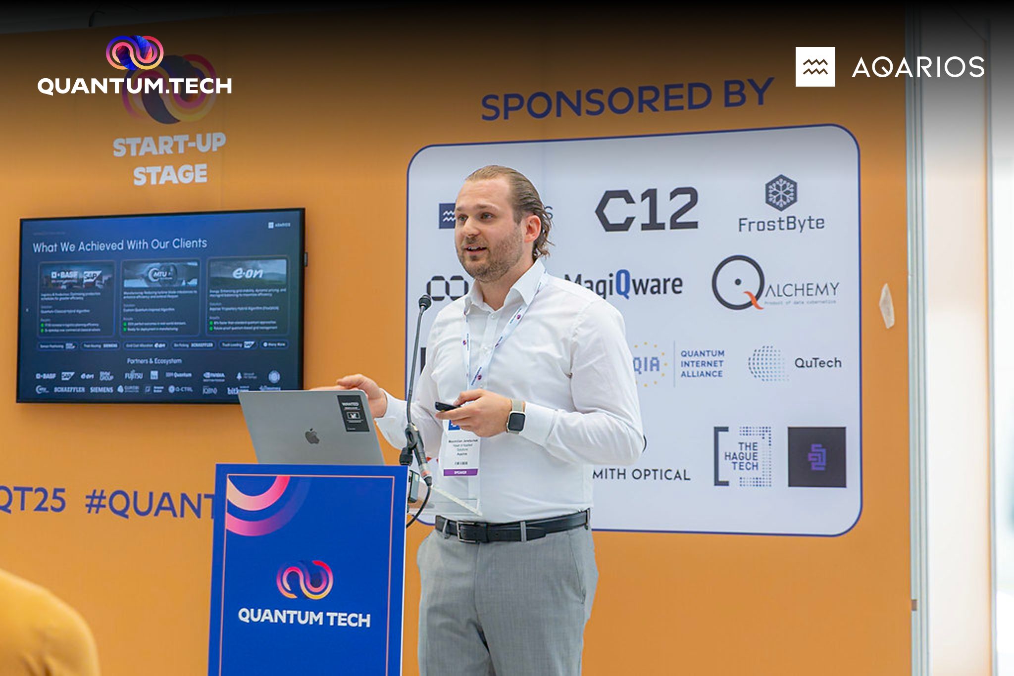 Presenting at Quantum Tech